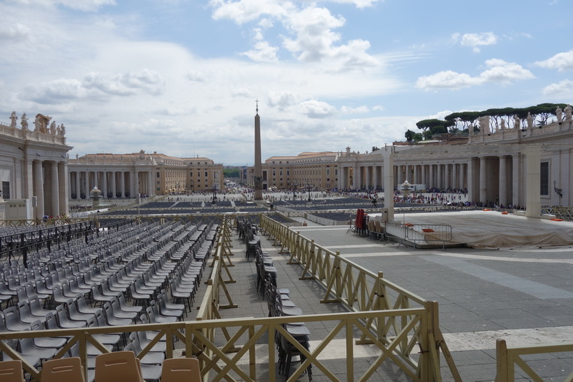 Petersplatsen, Vatikanstaten, Rom.