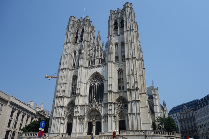 St. Michael och St. Gudula katedralen, Bryssel.