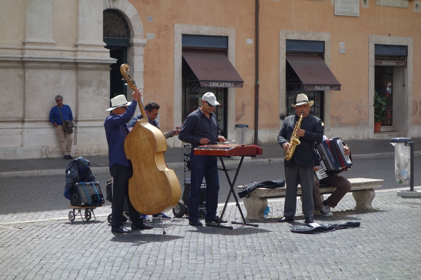 Torget Piazza Navona, Rom.