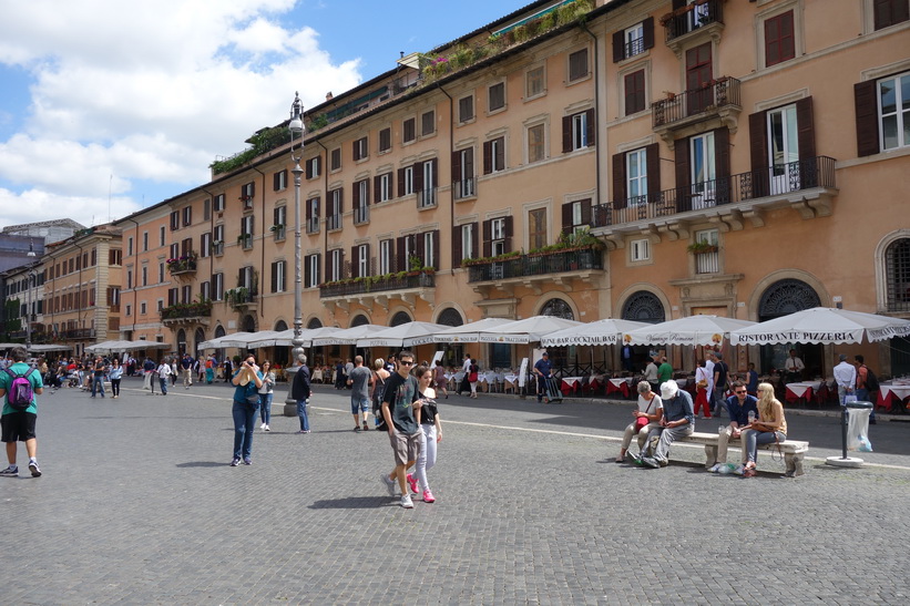 Torget Piazza Navona, Rom.