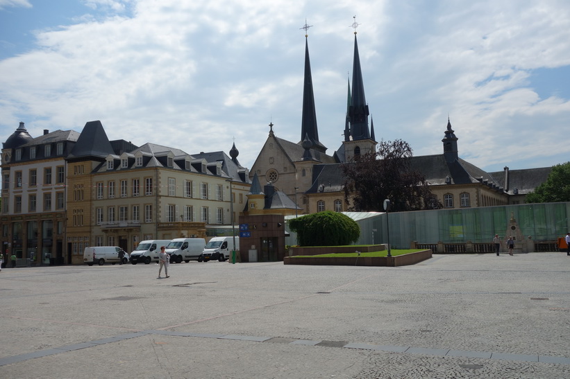 Place Guillaume II, Luxemburg city.