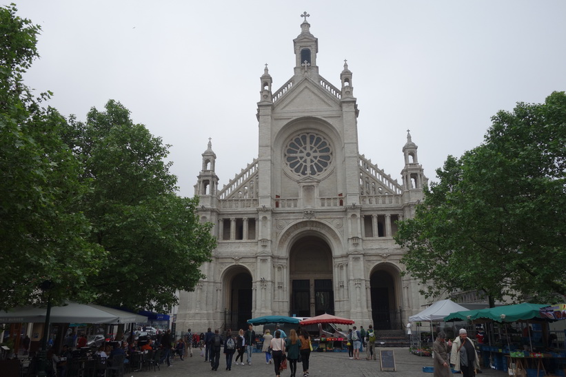 Sint-Katelijnekerk, Place Sainte-Catherine, Bryssel.