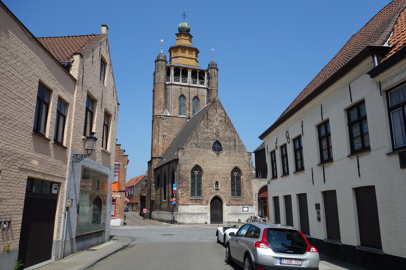 Jeruzalemkerk, en av Brygges allra äldsta kyrkor.