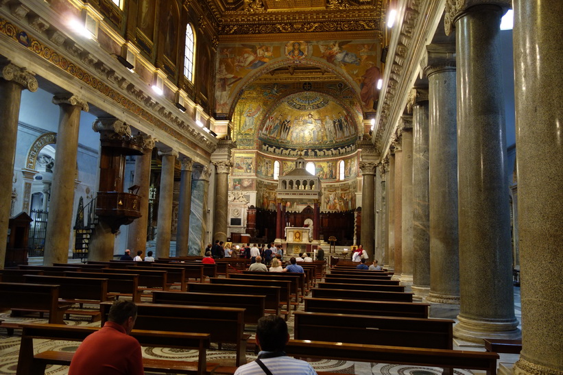 Basilica di Santa Maria in Trastevere, Rom.