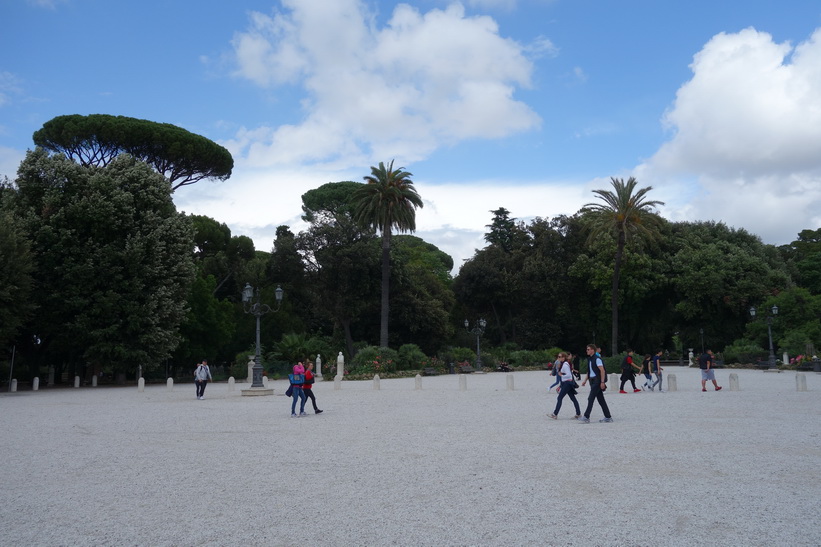 Parken Villa Borghese, Rom.