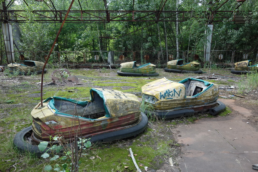 Nöjesparken i Pripyat som bara hade öppet en dag innan staden evakuerades!