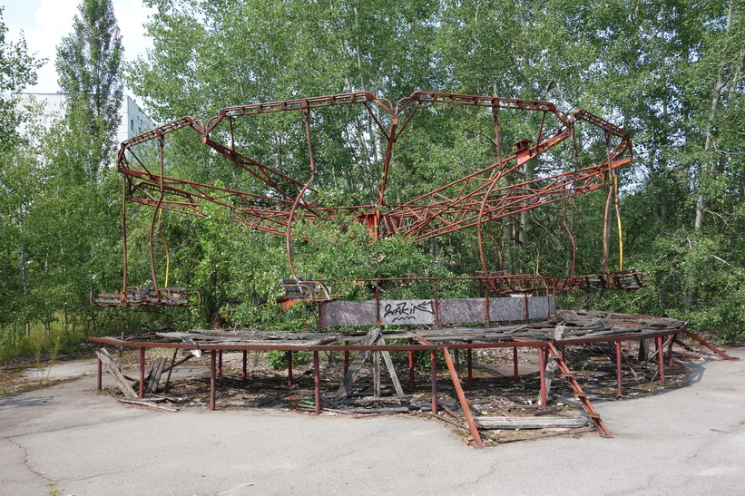 Nöjesparken i Pripyat som bara hade öppet en dag innan staden evakuerades!