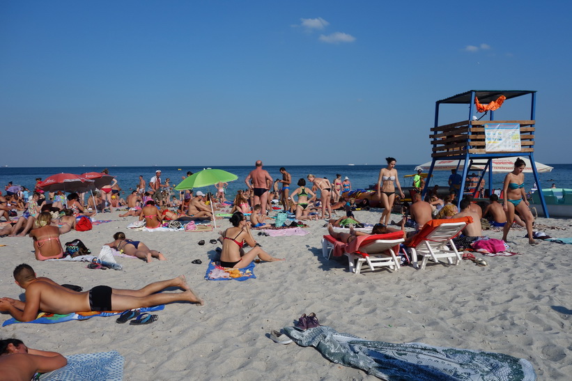 Otrada beach, Odessa.
