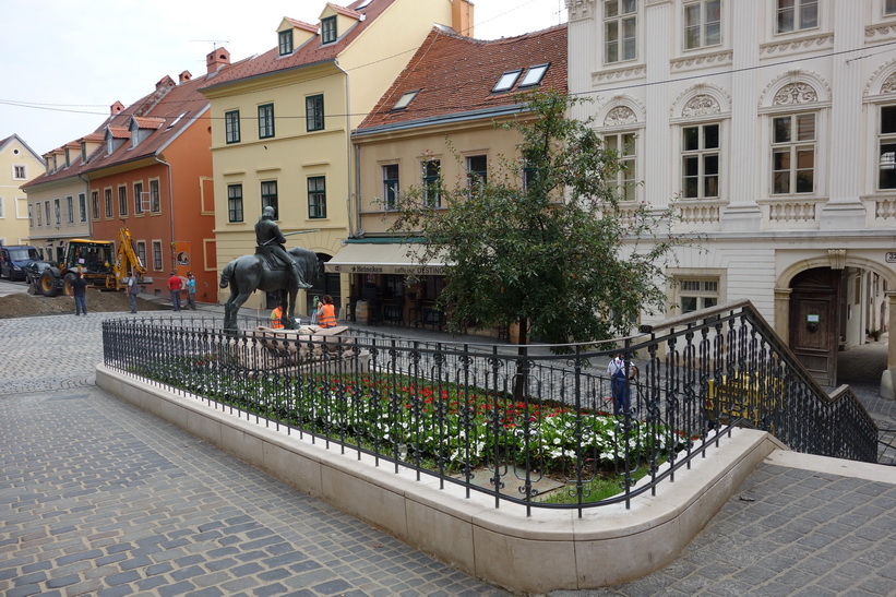 Arkitektur i centrala Zagreb.