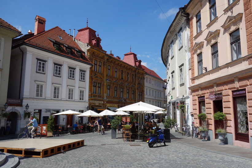 Gornji trg, Ljubljana.