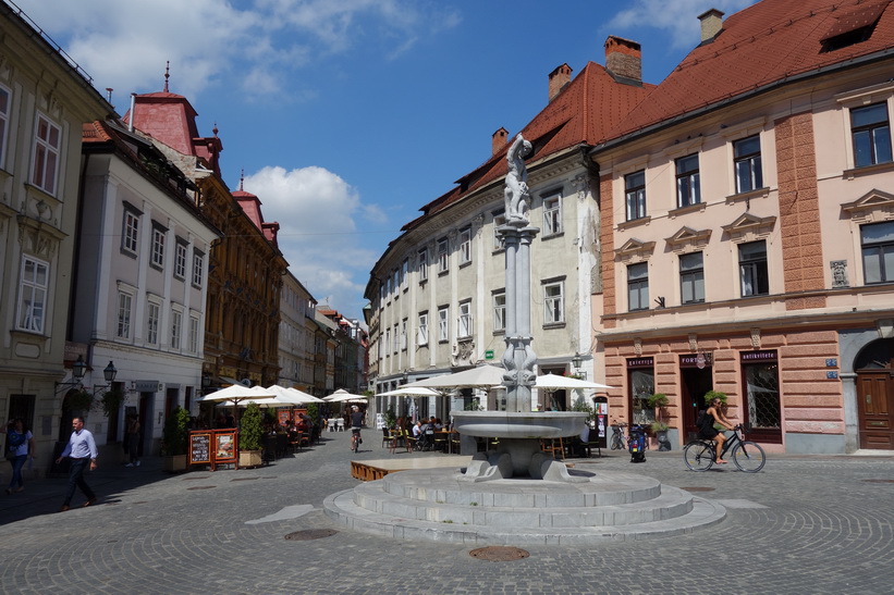 Gornji trg, Ljubljana.