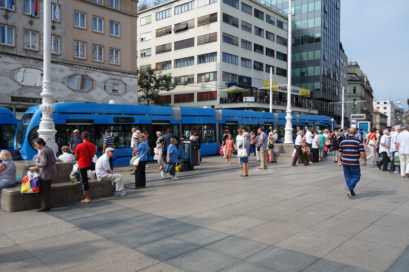 Torget Trg J. Jelačića, Zagreb.