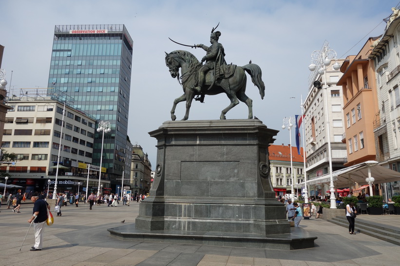 Torget Trg J. Jelačića, Zagreb.