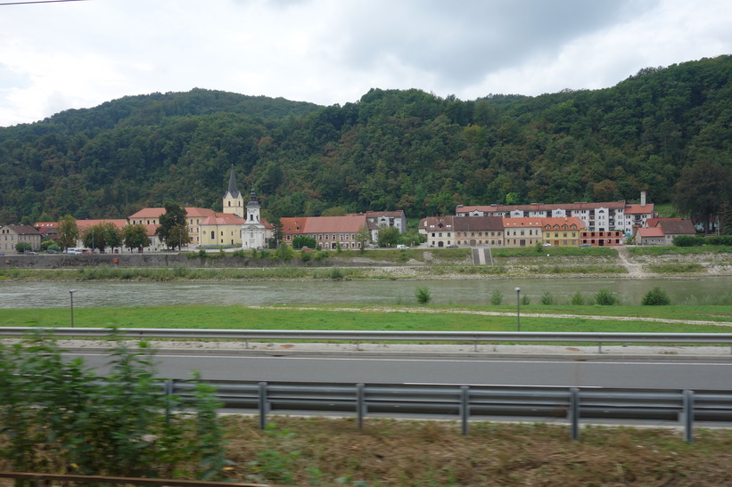 Någonstans ute på den slovenska landsbygden.