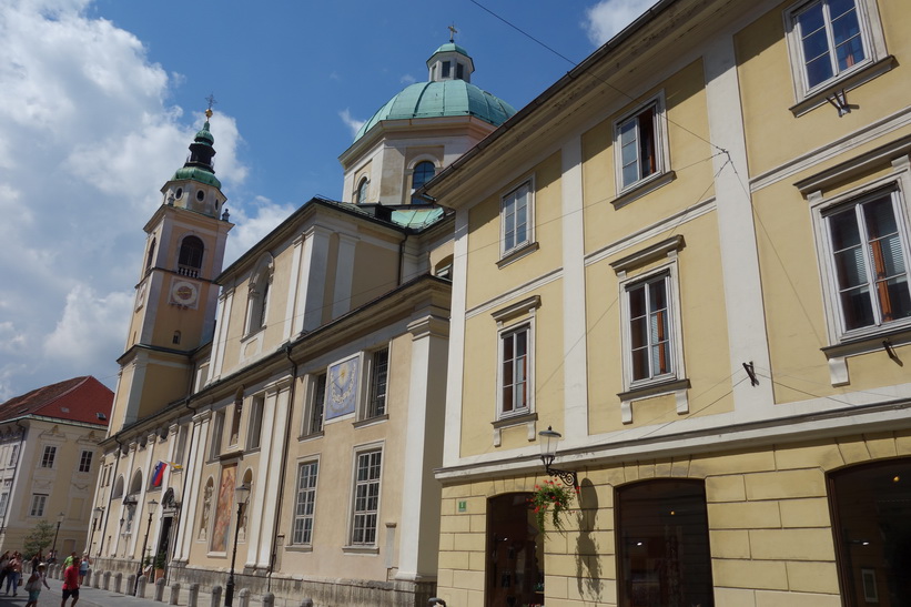 Saint Nicholas Cathedral, Ljubljana.