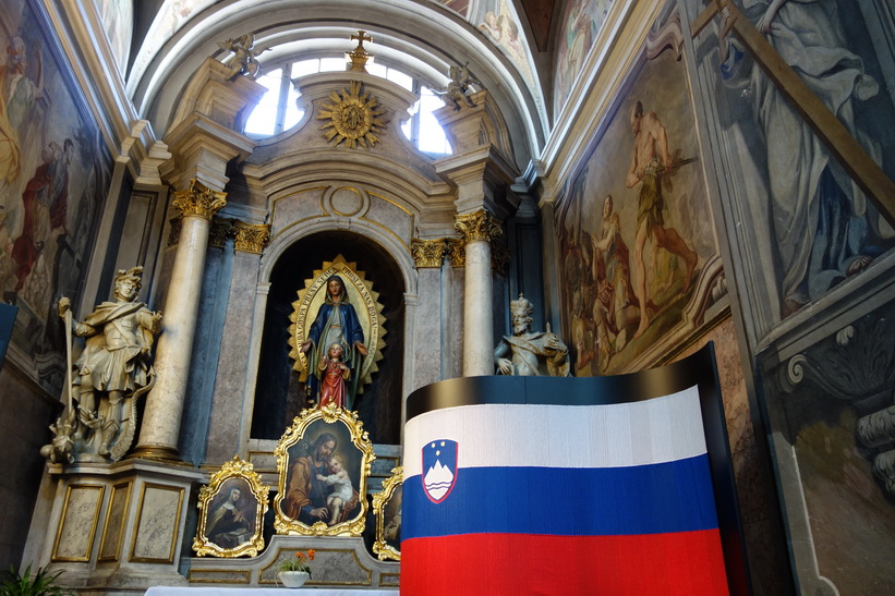 Saint Nicholas Cathedral, Ljubljana.