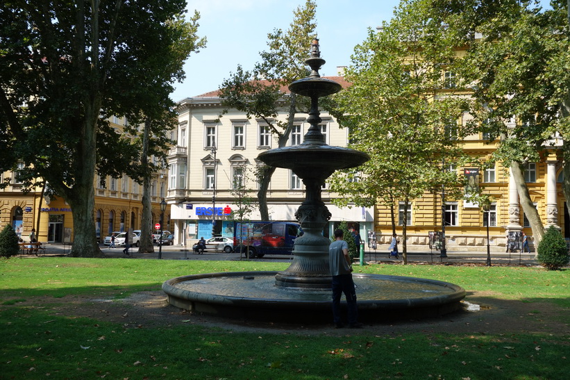 Park Zrinjevac, Zagreb.