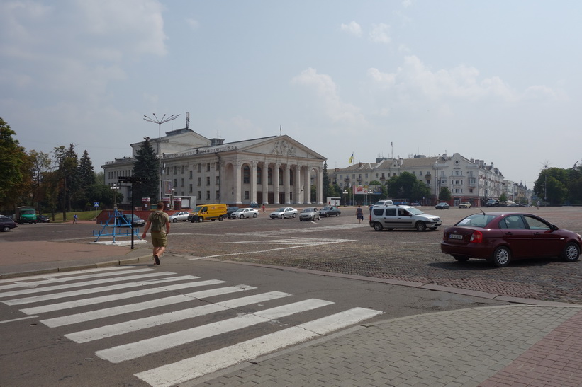 Torget (Krasna) i Tjernihiv.