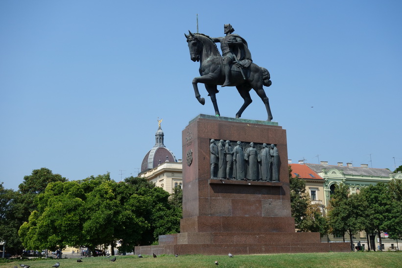 Kung Tomislav-monumentet, Zagreb.