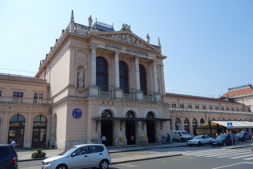 Centralstationen i Zagreb.