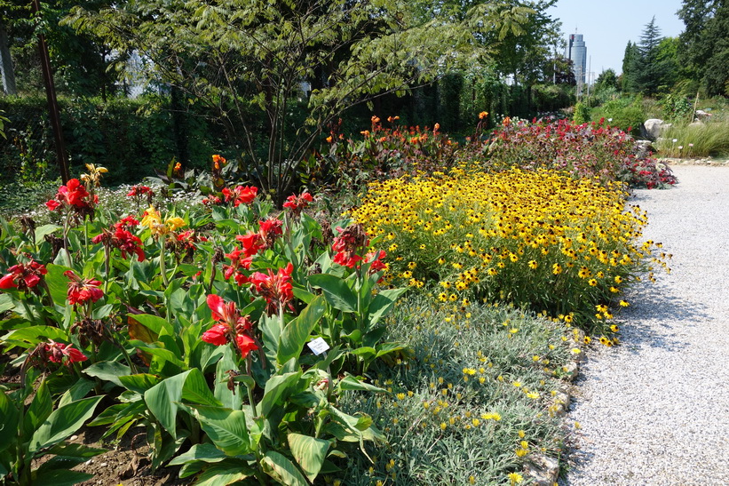 Botaniska trädgården i Zagreb.