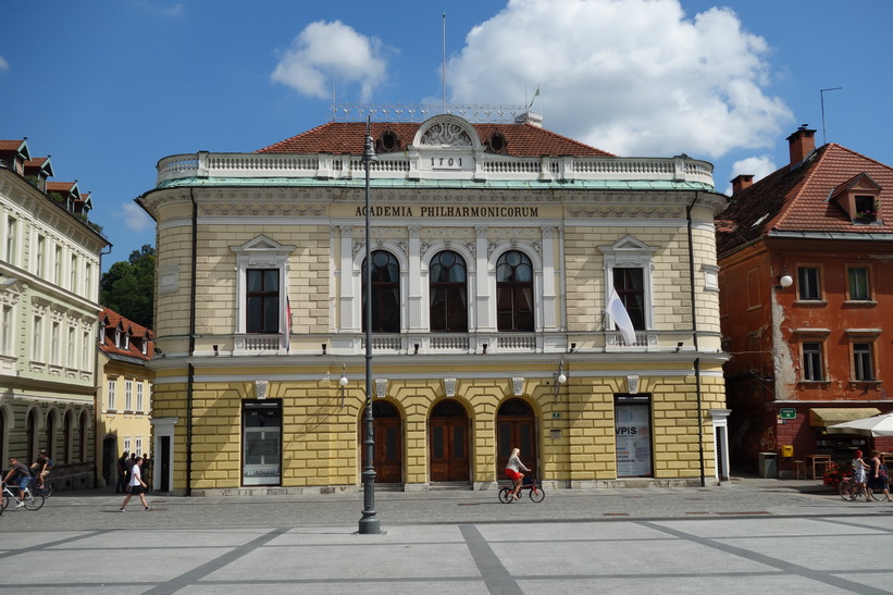 Slovenian Philharmonic, Congress square, Ljubljana.