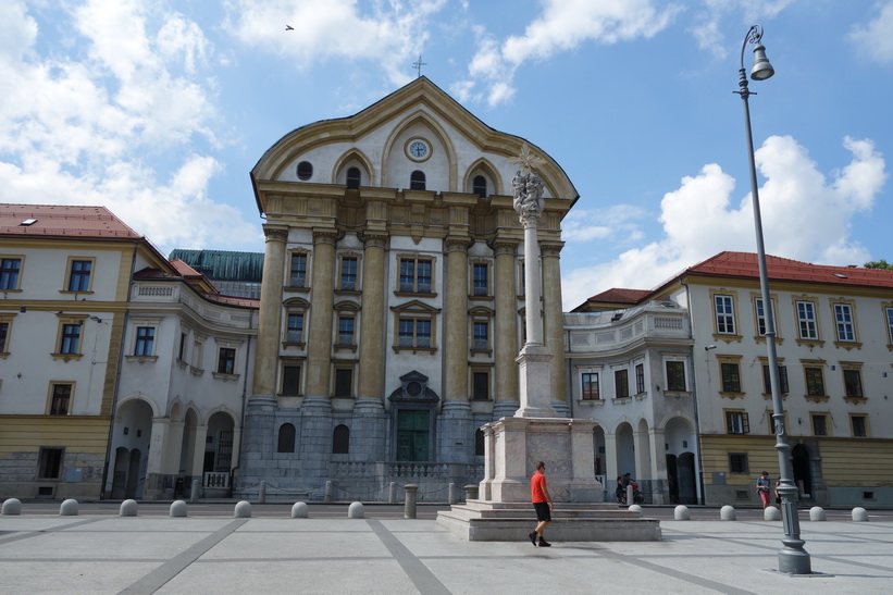 Congress square, Ljubljana.