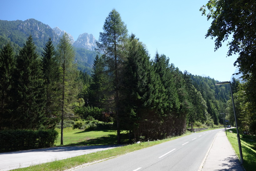 Cykelturen till Vršič Pass.