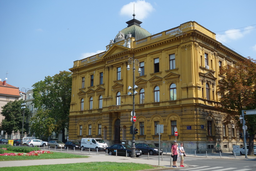 Fin arkitektur i centrala Zagreb.