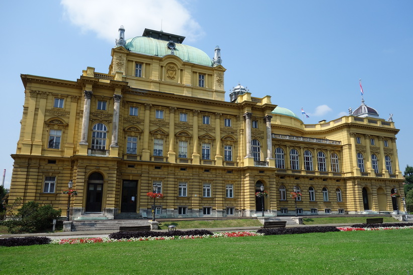 Kroatiska nationalteatern i Zagreb.