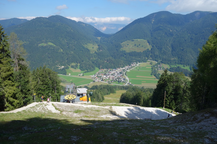 En bit på väg. Vandringen från Kranjska Gora upp till Ciprnik.