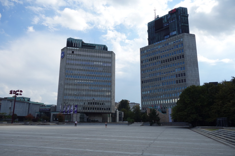 Republic Square, Ljubljana.