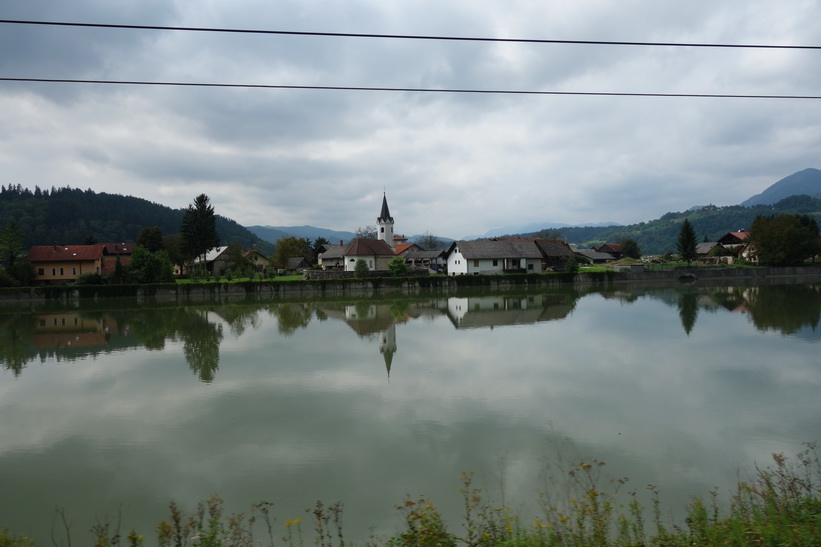 Någonstans ute på den slovenska landsbygden.