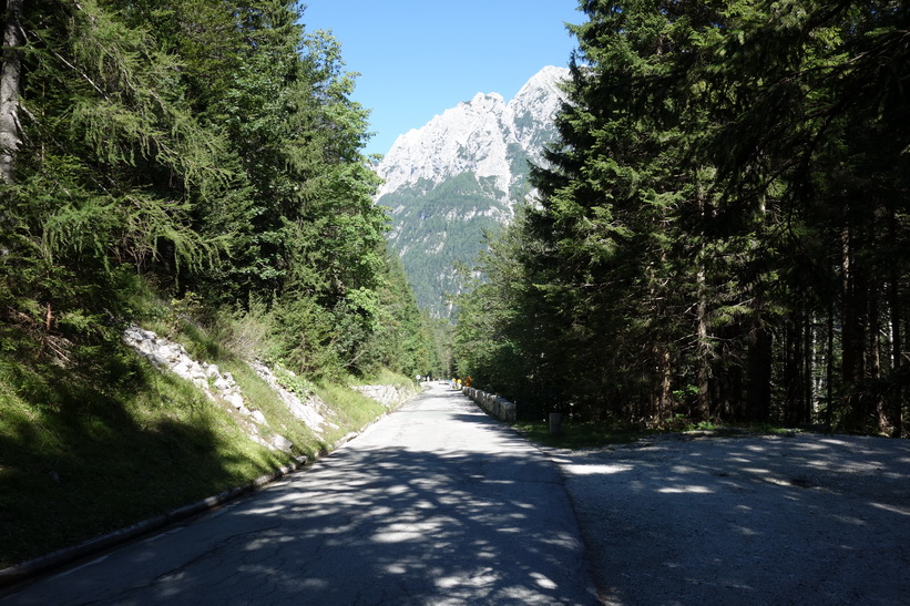 Cykelturen till Vršič Pass.