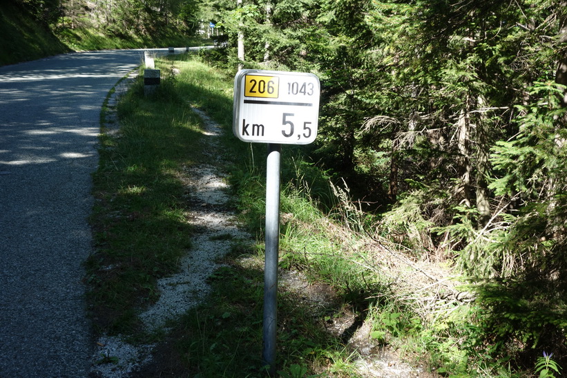 Cykelturen till Vršič Pass.