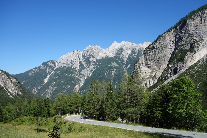 Cykelturen till Vršič Pass.