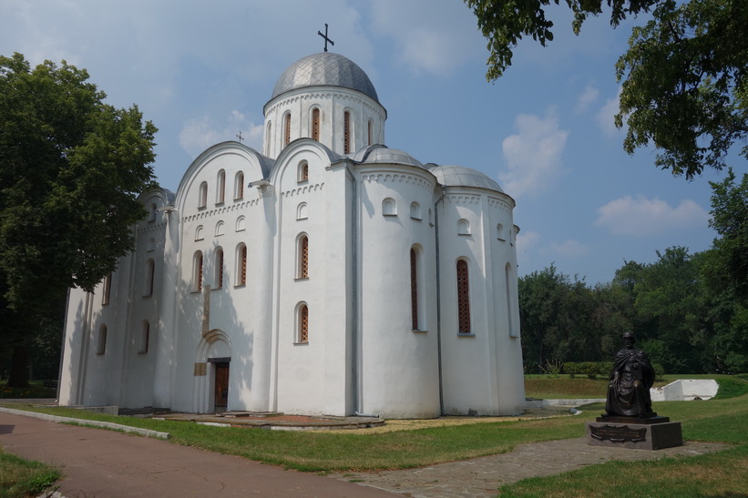 Boris and Gleb Cathedral byggd i början av 1100-talet, Tjernihiv.