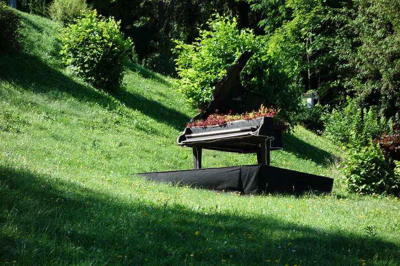 En orgel vid Lake Bled, Bled.