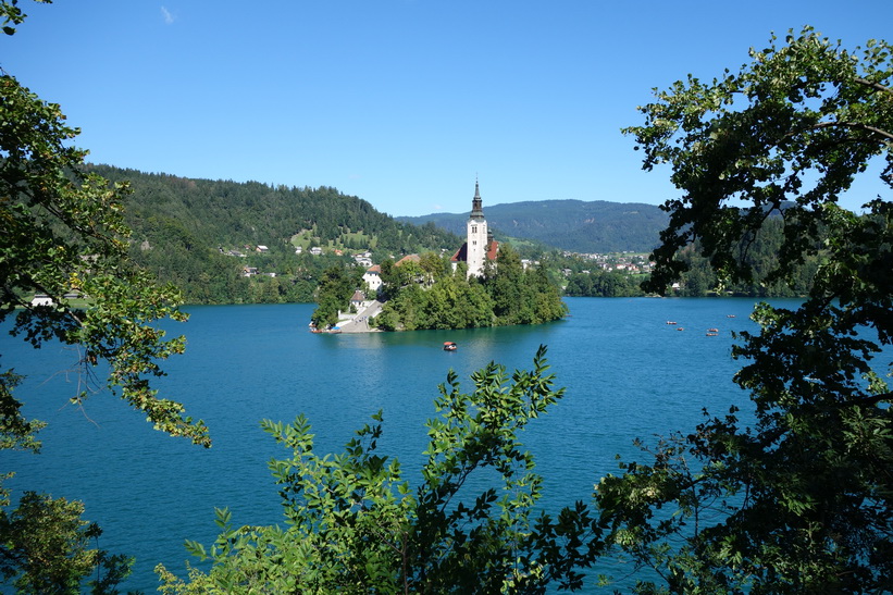 Vackra Bled island, Lake Bled.