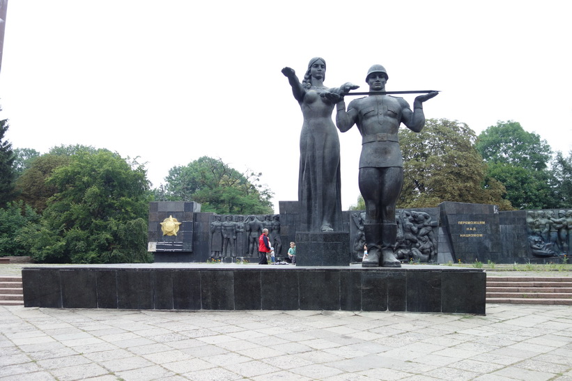 Soviet War Memorial, Lviv.