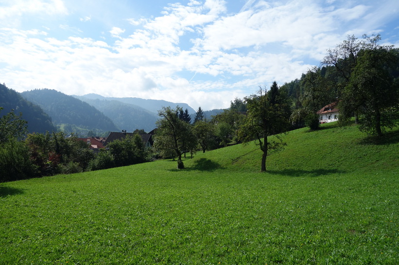 Vackra medeltida Škofja Loka.