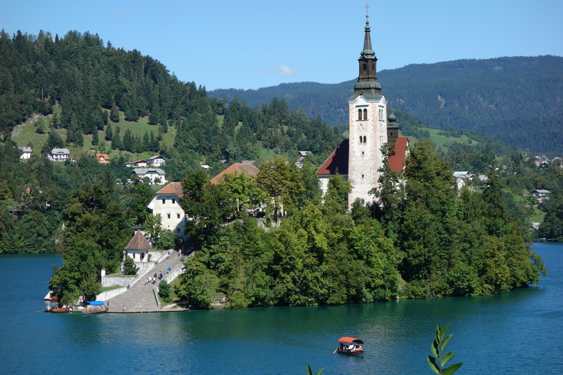 Vackra Bled island, Lake Bled.