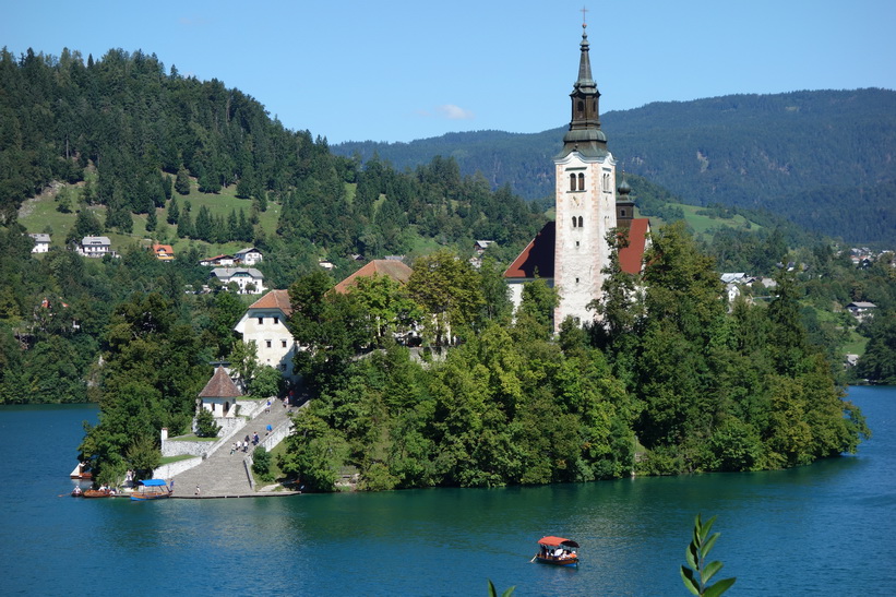 Vackra Bled island, Lake Bled.