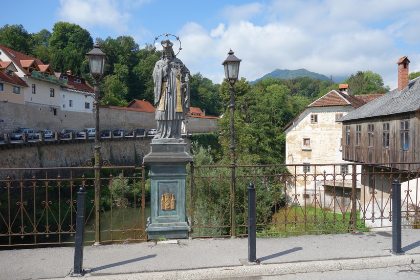 Vackra medeltida Škofja Loka.