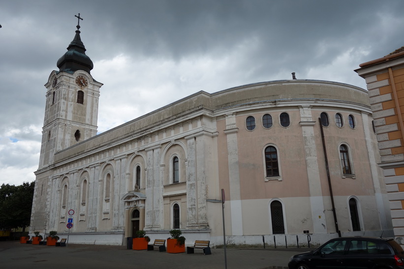 Kyrka i centrala Pécs.