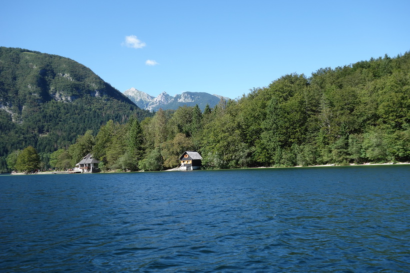 Båtturen på Lake Bohinj.