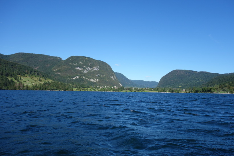 Båtturen på Lake Bohinj.