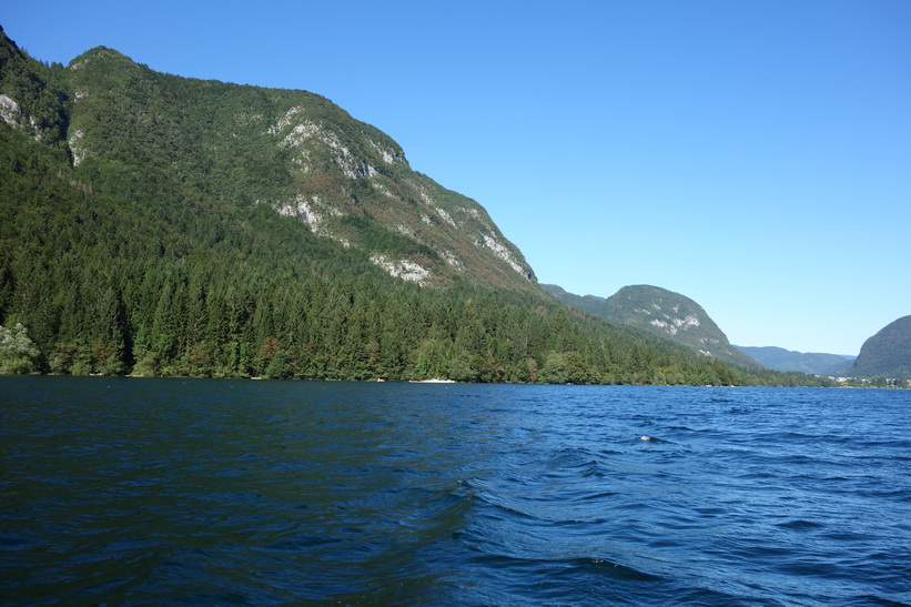 Båtturen på Lake Bohinj.