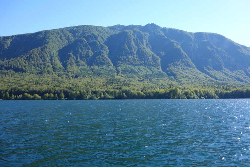 Båtturen på Lake Bohinj.