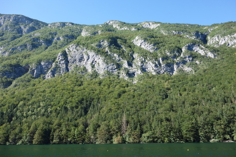 Båtturen på Lake Bohinj.